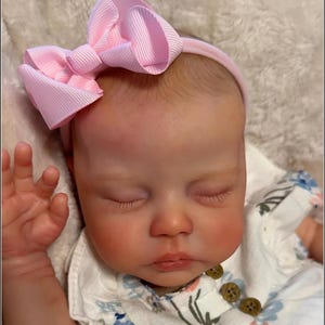 Collectible Reborn Baby Girl Doll  Delilah A – Handmade Realistic Newborn, Customizable