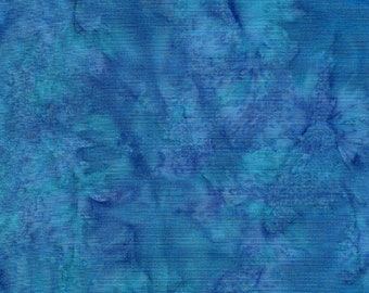 Island Batik Azure Fabric Yardage Basics Collection Aqua Teal