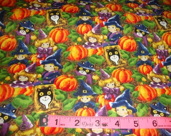 Fabric yardage Fabri-Quilt Pumpkin Magic