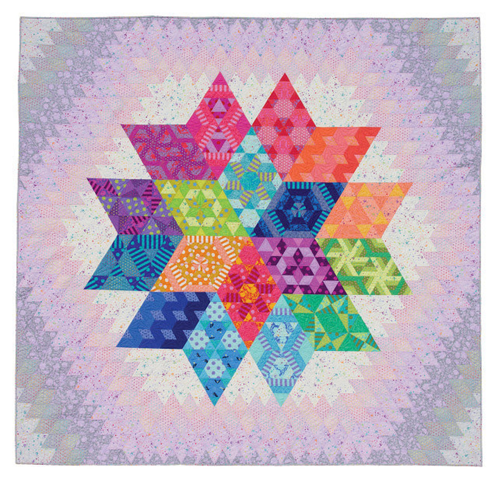 Nebula Quilt Pattern by Julie Herman of Jaybird Quilts for Etsy