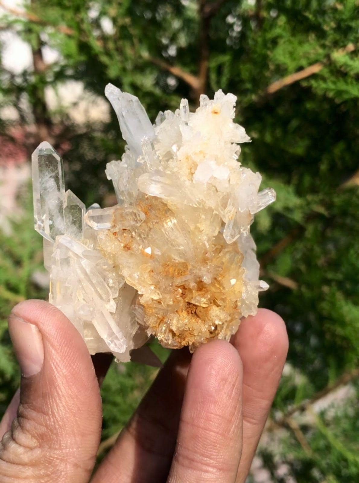 美結晶 水晶 クラスター 原石 鉱物 鉱物標本 天然石 パキスタン産 極美