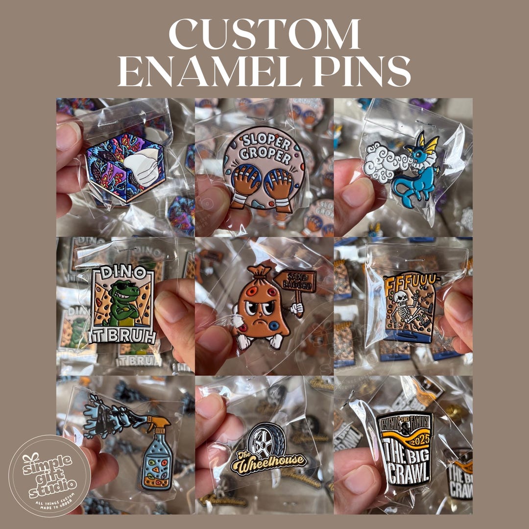 Custom Enamel Lapel Pins: Design Your Own Trading Pins - Custom Enamel ...