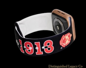 DST Sorority Black 1913 Watch Band Strap Women