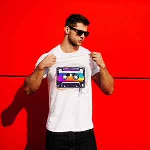 Retro Cassette Tape Tshirt, Vintage Music Lover Tshirt, Vintage Cassette, Retro Music Shirt, Retro Cassette, Mixtape Shirt, Music Lover Gift