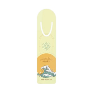 Protect Peace Bookmark