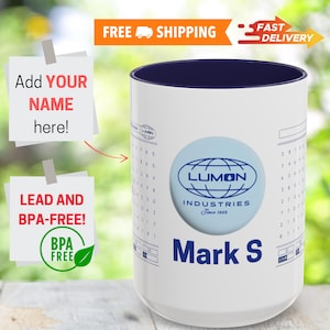Personalized Severance Mug Lumon Industries Gift | Mark S, Helly R, MDR Mug | The Work is Mysterious | Severance Merch, Lumon Mug