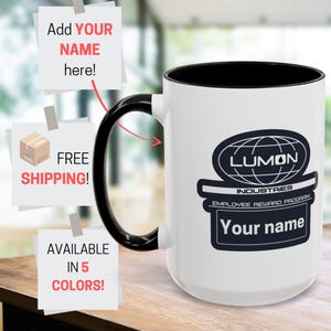 Personalized Severance Mug Lumon Industries Gift | Mark S, Helly R, MDR Mug | The Work is Mysterious | Severance Merch, Lumon Mug