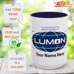 Personalized Severance Mug Lumon Industries Gift | Mark S, Helly R, MDR Mug | The Work is Mysterious | Severance Merch, Lumon Mug
