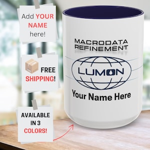 Personalized Severance Mug Lumon Industries Gift | Mark S, Helly R, MDR Mug | The Work is Mysterious | Severance Merch, Lumon Mug