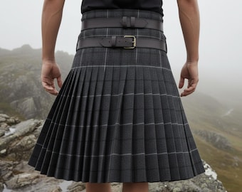 Patron de couture de kilt tartan | Vêtements traditionnels des Highlands écossais (téléchargement PDF)