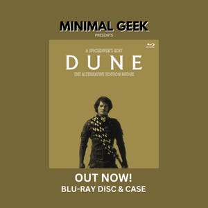 DUNE (1984-2022) The Alternative Edition Redux a Spicedivers Edit Blu-Ray Movie Printed Disc, Box & Slipcover