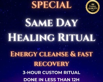 Hechizo de sanación el mismo día: alivio del dolor, rejuvenecimiento corporal, sanación energética, recuperación de la vitalidad, bienestar espiritual, ritual de recuperación rápida.