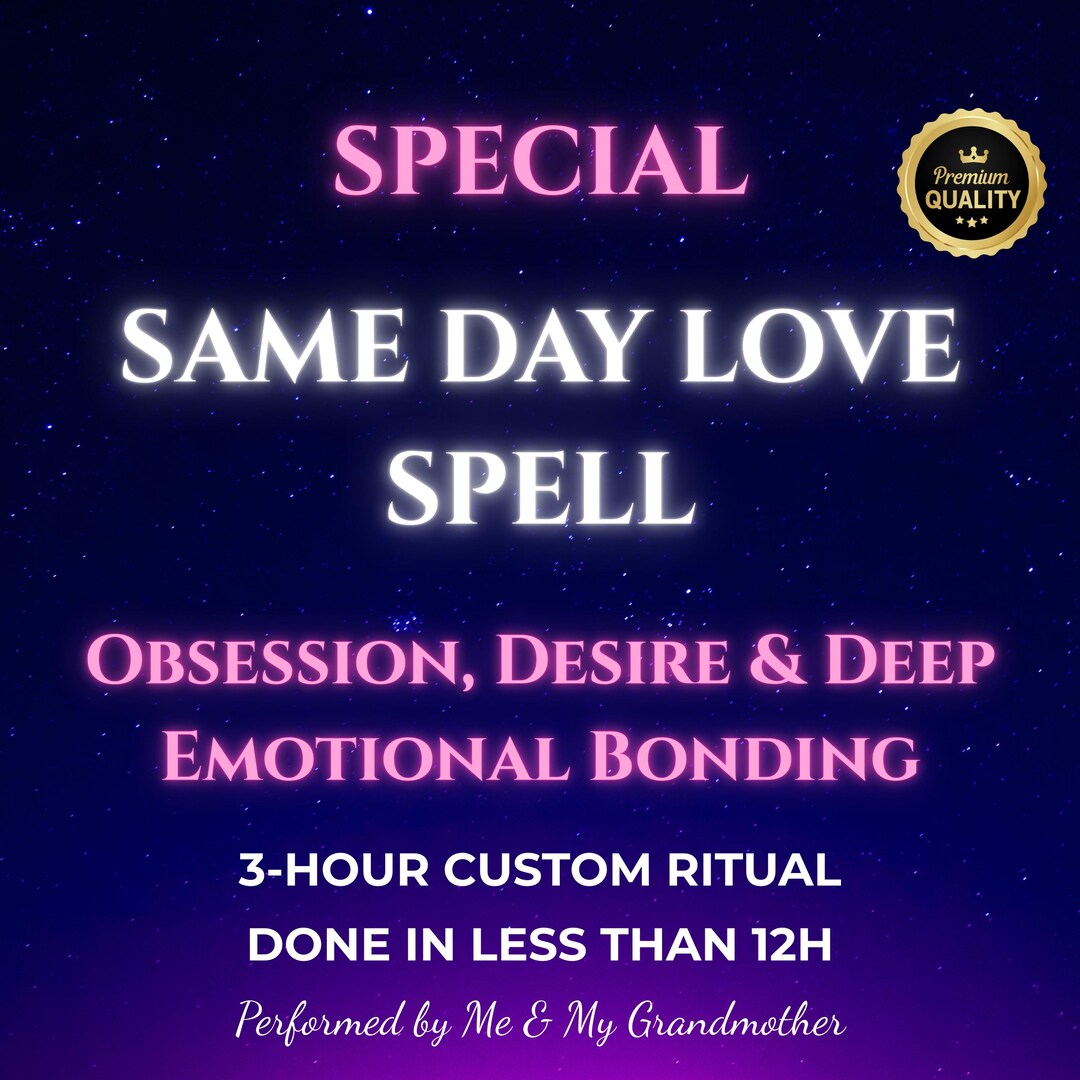 Fast Love Spell Casting, Same Day Results, Obsession & Attraction ...