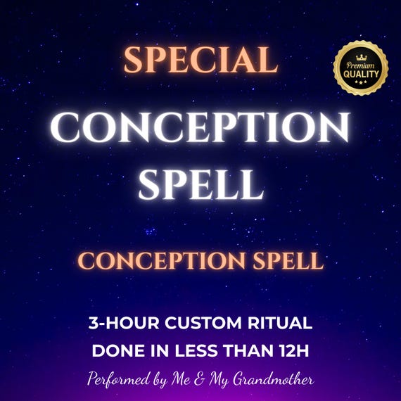 Conception Spell – Get Pregnant Fast with White Magic, Enhance Chances to Conceive, Powerful Ritual for TTC Support, Same Day Cast