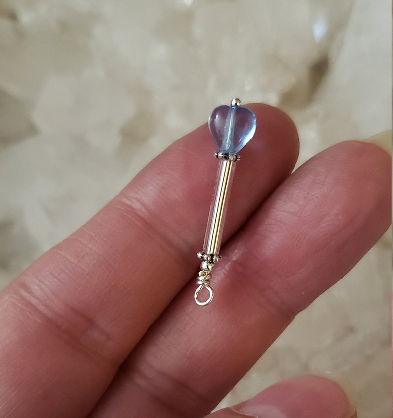 Miniature Magic Heart Wand Love Wand in Pink Blue Green or Etsy