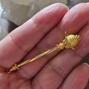 Tooth Fairy Wand, Princess Wand, Fairy Wand Silver Sparkle or Glittering Gold Glittering Gold