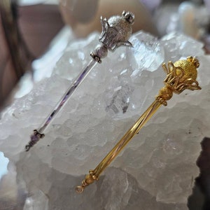 Tooth Fairy Wand, Princess Wand, Fairy Wand Silver Sparkle or Glittering Gold image 3