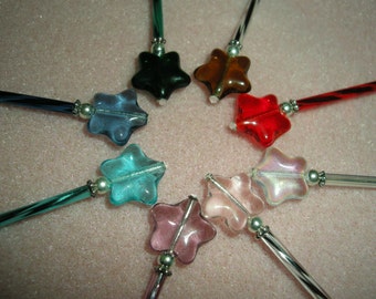 Tooth Fairy wand, Star wand with choice of color