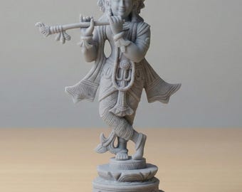 Sreekrishna Statue 3D Print Model