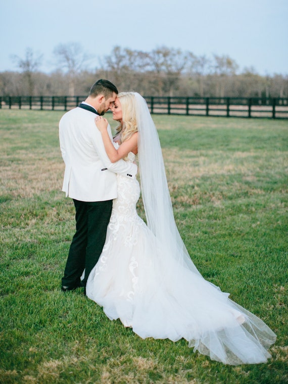 Cathedral Wedding Veil - Soft and Simple