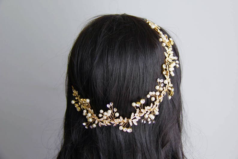 flower hair comb wedding hair comb rhinestone hair comb rhinestone hair piece bridal hair comb wedding hair piece Bridal hair piece