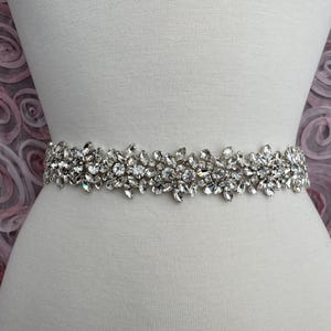 Bridal Rhinestone Belts - Etsy