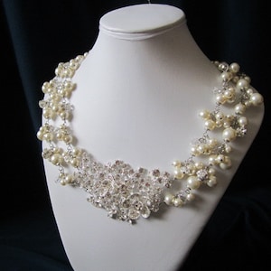ROYALTY COLLECTION Wedding Jewelry, Bridal Jewelry Set, Pearl Necklace ...