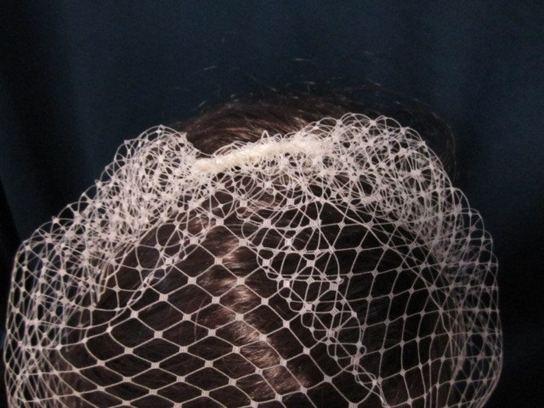 9 Inch French/russian Netting Birdcage Veil Bridal Veil Etsy