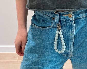 Cute keychain, Bag charms, Handmade keychain, Purse charms, Keychain charms, Crystal keychain, Handbag charms, Pearl keychain, Keychains