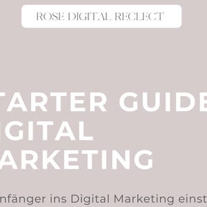 Digital Marketing Starter Guide