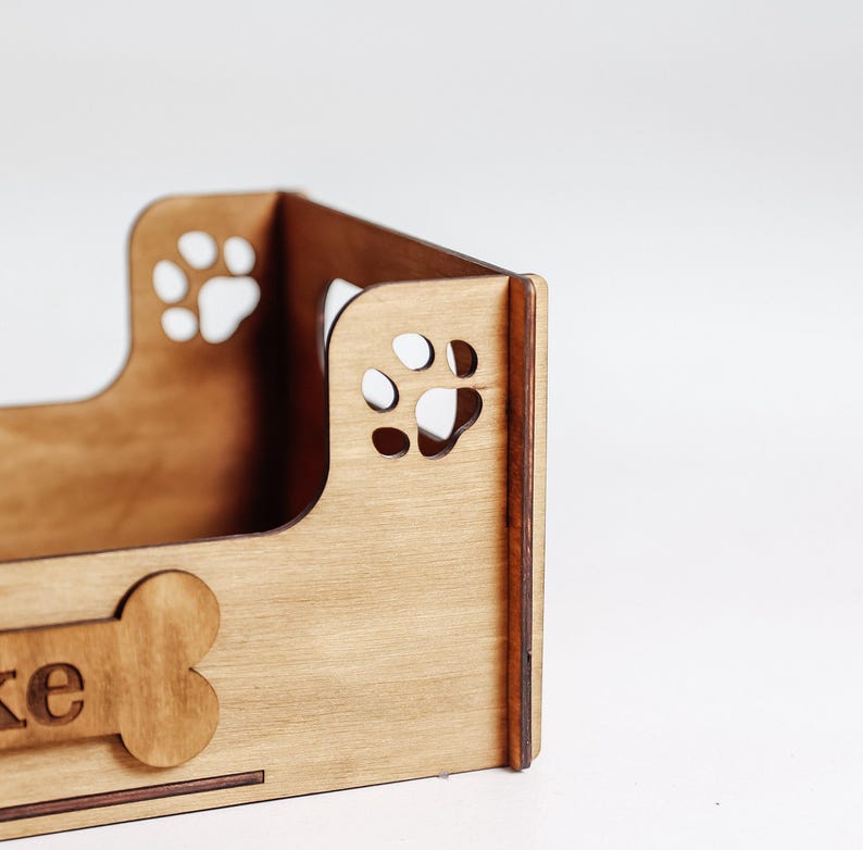 Personalized dog toy storage, Dog toy box wood, Pet toy storage, Dog toy basket with name, Dog toy crate, Pet toys basket image 15