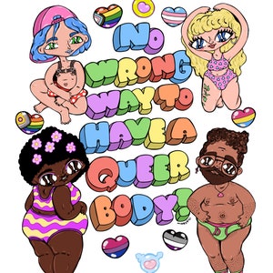 NO wrong WAY to have a Queer Body Patch!