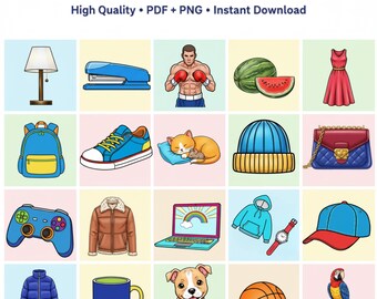 50 Bold Coloring Pages – Easy Coloring Book – Printable Designs – Stress Relief Art – Taron ArtPixel