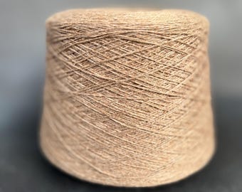 Cachemira italiana pura en cono / Biagioli Modesto / Taupe / 275 m / 50 g / Tejer y máquina