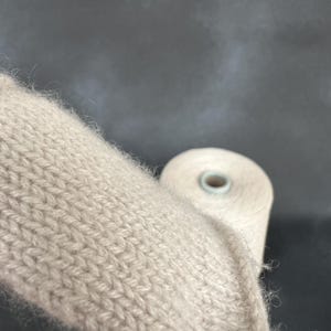 100 % kashmir CARRIAGGI | Kashmir SFA | 700 m/50 g | Italienskt lyxgarn | Siden bild 5