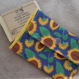Washable soap pouch