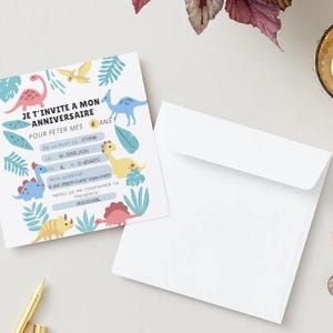 Dinosaur Birthday Card