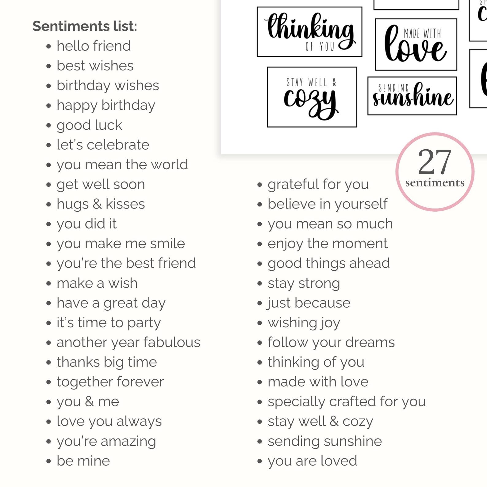 Fun Card Sentiments Printable Sentiments for Cards, Card Making Sentiment, DIY Crafts Kit ...