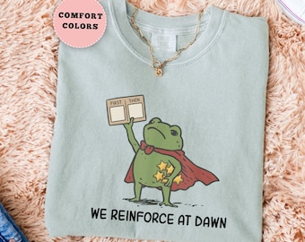 Comfort Colors ABA shirts, Frog RBT shirt, BCBA shirt, Funny aba therapy shirt, Rbt gifts, Behavior therapy tee, bcba gifts