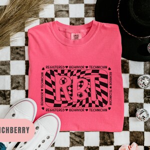 RBT Shirts, Comfort Colors Aba Shirts, Rbt Gifts, Aba Therapy Shirt ...