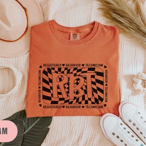 RBT Shirts, Comfort Colors Aba Shirts, Rbt Gifts, Aba Therapy Shirt ...