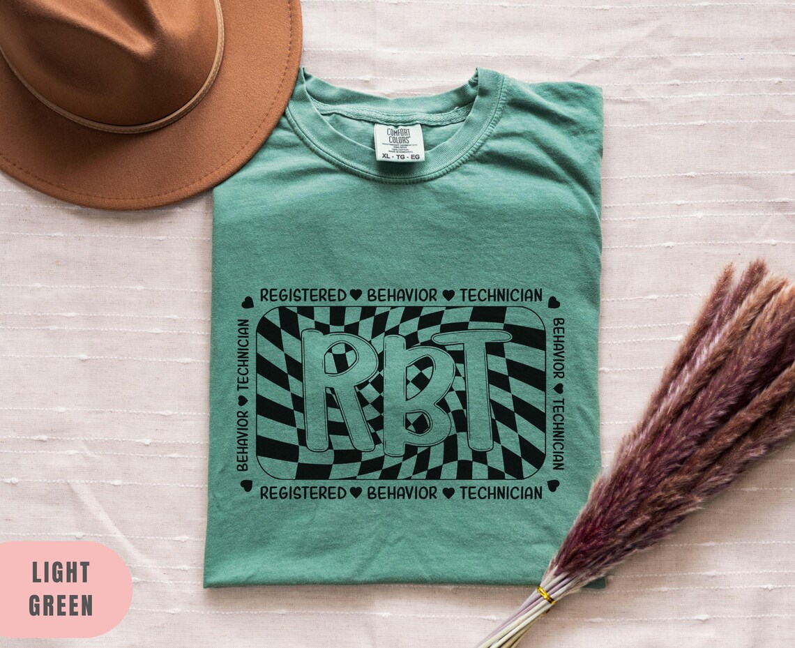 RBT Shirts, Comfort Colors Aba Shirts, Rbt Gifts, Aba Therapy Shirt ...