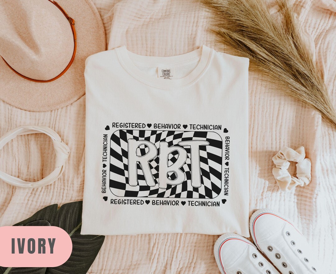 RBT Shirts, Comfort Colors Aba Shirts, Rbt Gifts, Aba Therapy Shirt ...