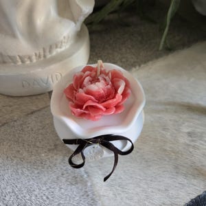 Handmade scented candle with natural soy wax, small model 70g