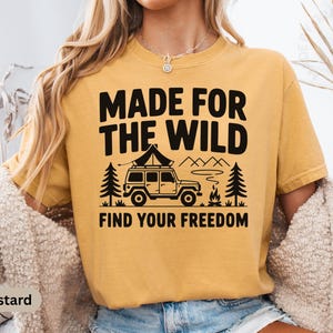 Chemise carte des sentiers Comfort Colors, t-shirt Overlanding Adventure, t-shirt graphique sentiers tout-terrain, haut road trip en plein air, chemise explorateur de chemins de terre