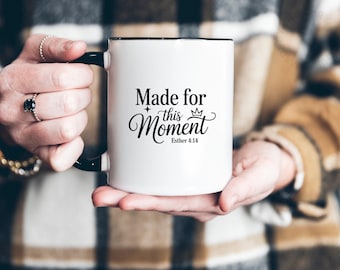 Christian Encouragement Mug For Everyday Faith, Inspirational Bible Message Drinkware, Outdoor Faith Gift For Believers