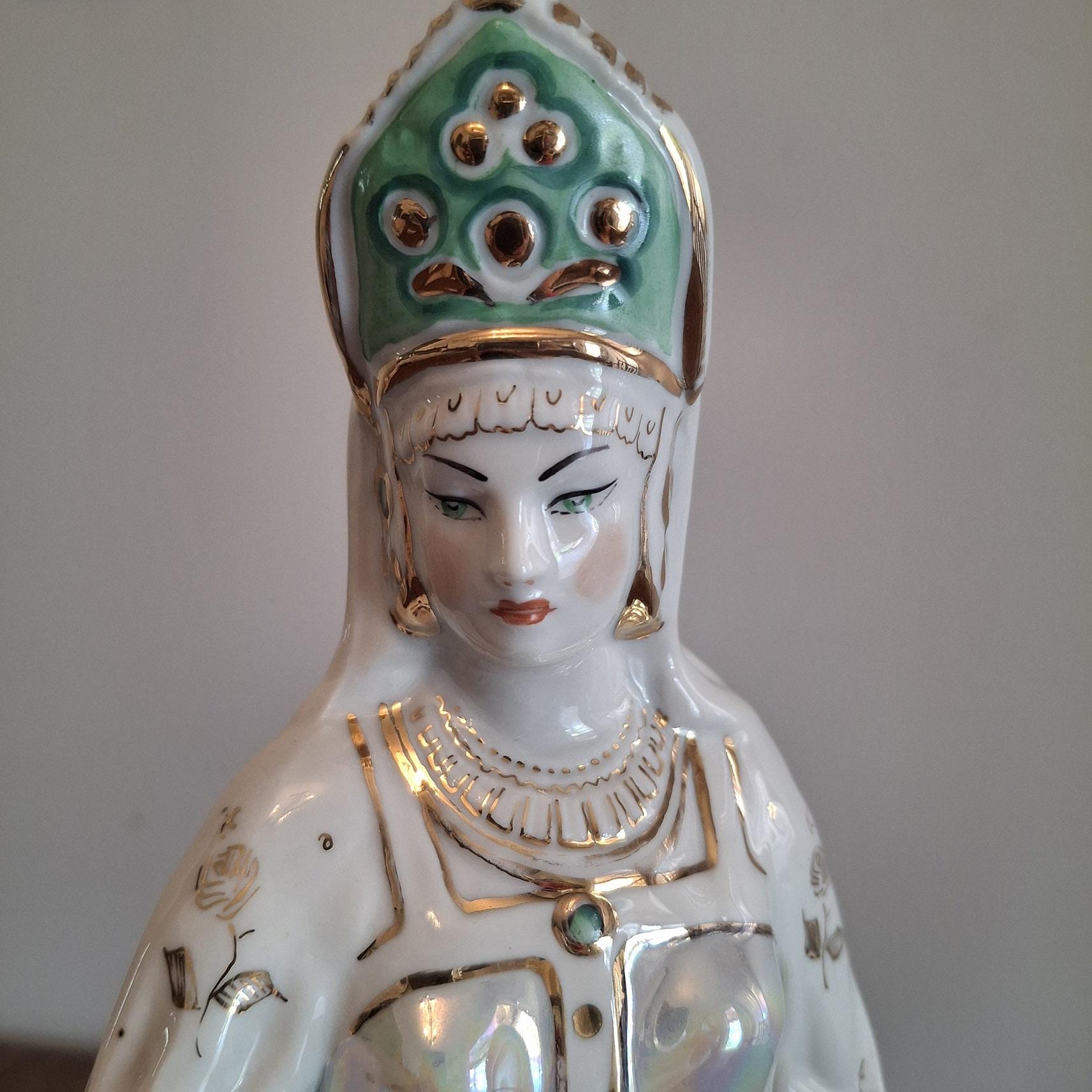 磁器の置物「銅山の女王」。ソ連、ドゥレヴォ陶芸・美術工場。 - Etsy 日本