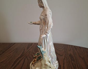 磁器の置物「銅山の女王」。ソ連、ドゥレヴォ陶芸・美術工場。 - Etsy 日本