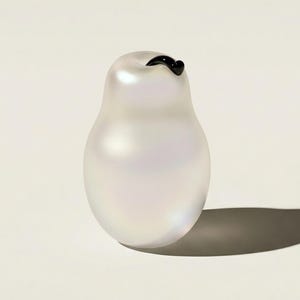 Art en verre poire par Zellique