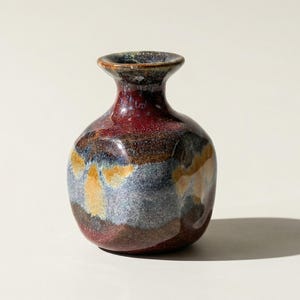 Purple Studio Pottery Bud Vase
